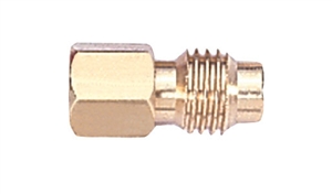 82634-M Mastercool 1/4" Female Flare X 1/2" Acme Male Adapter Without Shrader Core