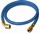 67272 Robinair 72" Enviro-Guard Blue Hose 1/4 FFL X 1/4 FFL Standard Fittings