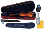 Stentor 1500 Student II Violin Outfit with Polish, Cloth and Chromatic Tuner 4/4-1/4