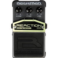 Rocktron Reaction Series Compressor Stomp Box Guitar Effects Pedal