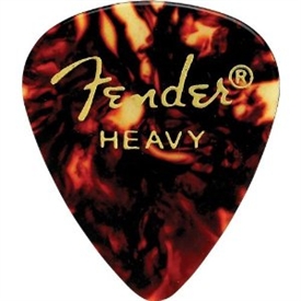 Fender Classic 351 Celluloid Guitar Picks Heavy Package of 144