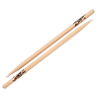 Zildjian HIckory Series 5A Nylon Tip Drumstick 5ANN