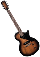 AXL Badwater 1216 Jr. AL-790-MS Solid Body Electric Guitar - Matte Sunburst