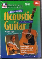 Introduction to Acoustic Guitar DVD or Video for Beginners by Bert Casey