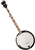 Washburn B10 5-String Cast Pot Bluegrass Resonator Banjo