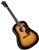 Blueridge BG-60 Acoustic Guitar Soft Shoulder Contemporary Series Dreadnought w Case