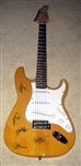 AC DC Autographed Strat Style Electric Guitar 100% Authentic - Signed by Band