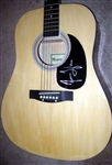 James Taylor Autographed Acoustic Guitar 100% Authentic