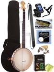 Gold Tone CC-CARLIN12 5-String Bob Carlin Open Back Banjo w/ Bag