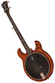 Deering Crossfire 5 String Professional Electric Banjo Honey or Black. Free Case, Setup and Shipping!