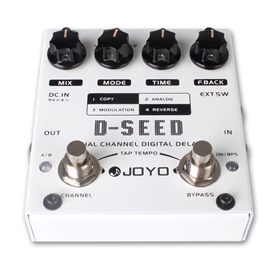 JOYO D-SEED Dual Mode Digital Delay Guitar Effects Pedal FX Stompbox True Bypass