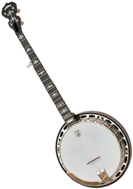 USED Deering Sierra 5 String Professional Resonator Banjo - Maple w/ Case