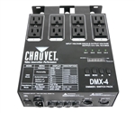 Chauvet DMX4LED 4-Channel Dimmer Relay Pack for LED Fixtures