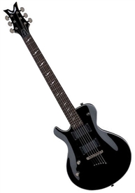 Dean Deceiver X Electric Guitar in Classic Black Lefty