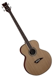 Dean Acoustic Electric Bass Guitar in Satin Natural