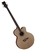 Dean EABC Cutaway Acoustic Electric Bass Guitar in Satin Natural