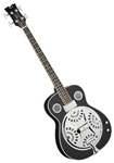 Dean RES BASS CBK Acoustic Electric Resonator Bass Guitar Classic Black