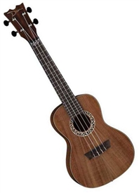 Dean Concert Size Ukulele Guitar in Exotic Koa Wood
