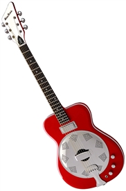 Eastwood Airline Folkstar Electric Dobro Resonator Guitar Red, Blue or Black