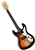 Eastwood Hi-Flyer Phase 4 IV Univox Reproduction 6-String Electric Guitar Sunburst or White