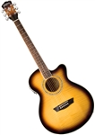 Washburn EA15ATB Mini Jumbo Acoustic Electric Guitar