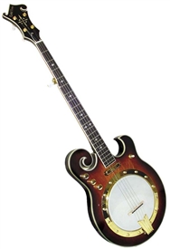 Goldtone EBM 5 String Electric Banjo. Free TKL Case, setup and shipping.