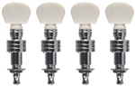 Golden Gate P-147 4:1 Ratio 3/8" Planetary Banjo Tuners Tuning Machines Set of 4