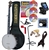 Deering Artisan Goodtime Openback Banjo Package 5 String Open Back Combo