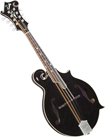 Kentucky KM-1000B Deluxe All Solid Master Model F-Style Mandolin Black