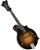 Kentucky KM-1050 Deluxe All Solid Master Model F-Style Mandolin with Hard Case