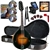 Kentucky KM-140 Mandolin Standard Solid Top A-Model Mandolin Case,Strings DVD Beginner Package