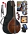 Kentucky KM-256 Artist A-Style Mandolin All-Solid Vintage Brown Nitro Finish with Bag,Strings DVD Beginner Package