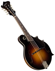 Kentucky KM-650 Deluxe All Solid Spruce/Alpine Maple F-Model Mandolin - Sunburst