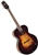 The Loar LH-309-VS Hand Carved Archtop F-Hole Acoustic/Electric Jazz Guitar with Hard Case