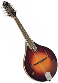 The Loar LM-400E-VS Hand-Carved A-Style Acoustic/Electric All Solid Mandolin