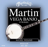 Martin Vega V730 Medium 5-String Banjo Strings