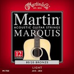 Martin M1700 Marquis 12-String 80/20 Bronze Light Acoustic Strings