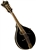 Washburn M1SDLB A-Style Mandolin - Black