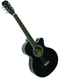 Main Street 38" Guitar Black MAS38BK