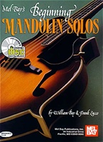 Beginning Mandolin Solos Book w/ CD Set by William Bay and Frank Zucco