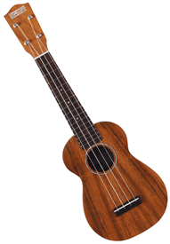 Makai MKU-24 All Solid Koa Soprano Ukulele Uke. Free Shipping!