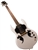 Minarik Fury Double Cutaway Solid-Body Electric Guitar - White