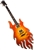 Minarik Inferno Studio X-Treme Series Electric Guitar - Orange Burst with Case