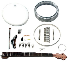 Saga OK-2 Do It Yourself Banjo Builders Kit - Build Kit - Builders Package