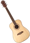 Oscar Schmidt OGHS Spruce Top 1/2 Size Kids Acoustic Guitar Junior Steel String