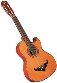 Oscar Schmidt OH50S Tejano Mariachi Bajo Sexto Guitar. Free Shipping and Hard Case!