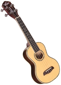 Oscar Schmidt OU13 Spruce/Rosewood Soprano Ukulele Uke