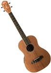 Oscar Schmidt OU52E Acoustic/Electric Mahogany Baritone Ukulele Uke