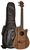 Oscar Schmidt OU55CEK Hawiian Koa Cutaway Acoustic Electric Baritone Ukulele Uke with Gig Bag