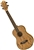 Oscar Schmidt OU7TLH Left Handed Spalted Mango Tenor Ukulele Uke with Gig Bag